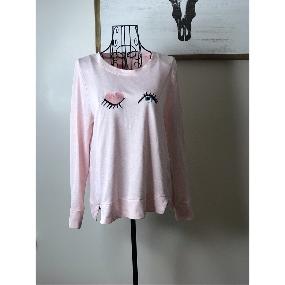 Kate Spade Pink Graphic Women Top